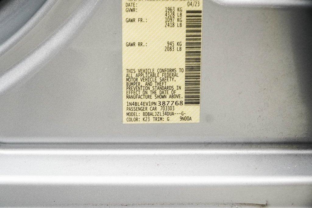 2023 Nissan Altima 2.5 SL