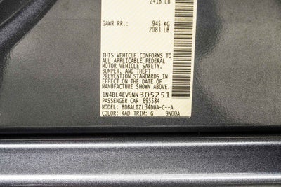 2022 Nissan Altima 2.5 SL