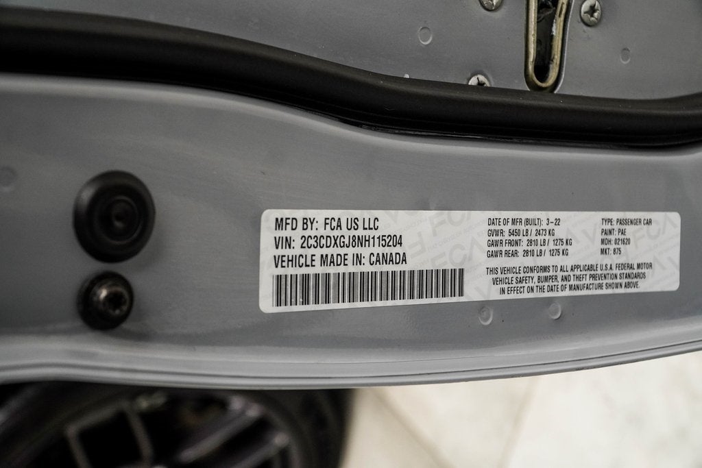 2022 Dodge Charger R/T Scat Pack Widebody