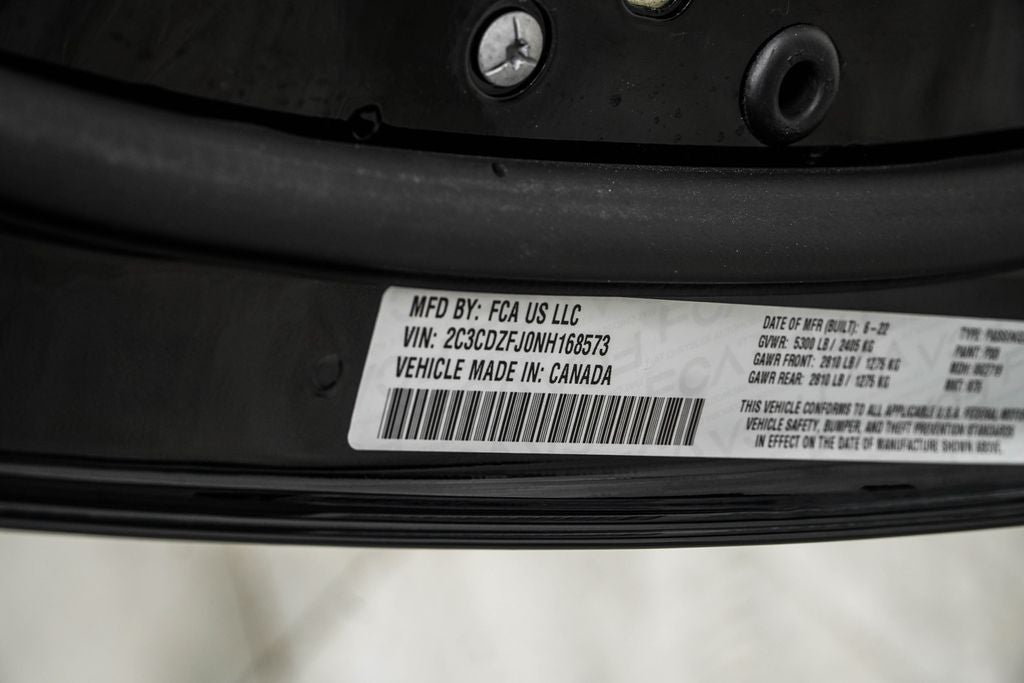 2022 Dodge Challenger R/T Scat Pack Widebody