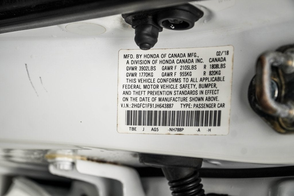 2018 Honda Civic Touring