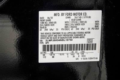 2022 Lincoln Nautilus Reserve