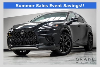 2023 Lexus RX 350 F Sport Handling