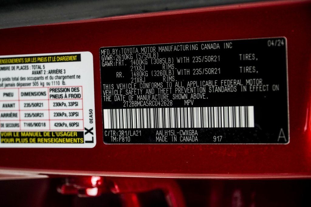 2024 Lexus RX 350h Luxury