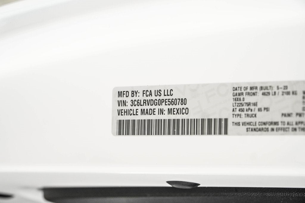 2023 RAM ProMaster 2500 High Roof