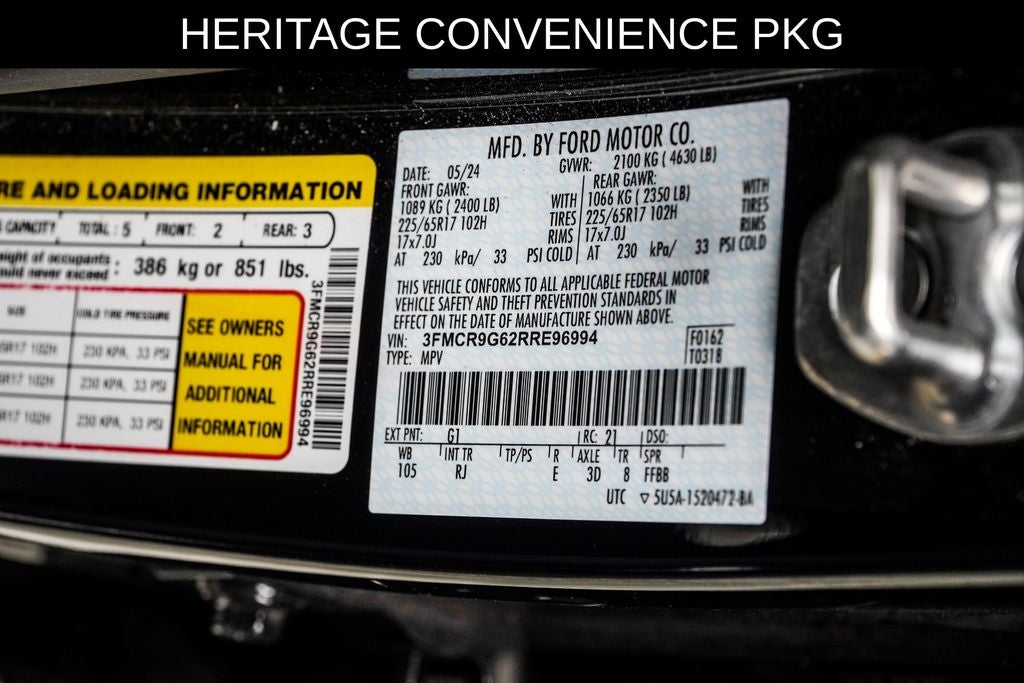2024 Ford Bronco Sport Heritage