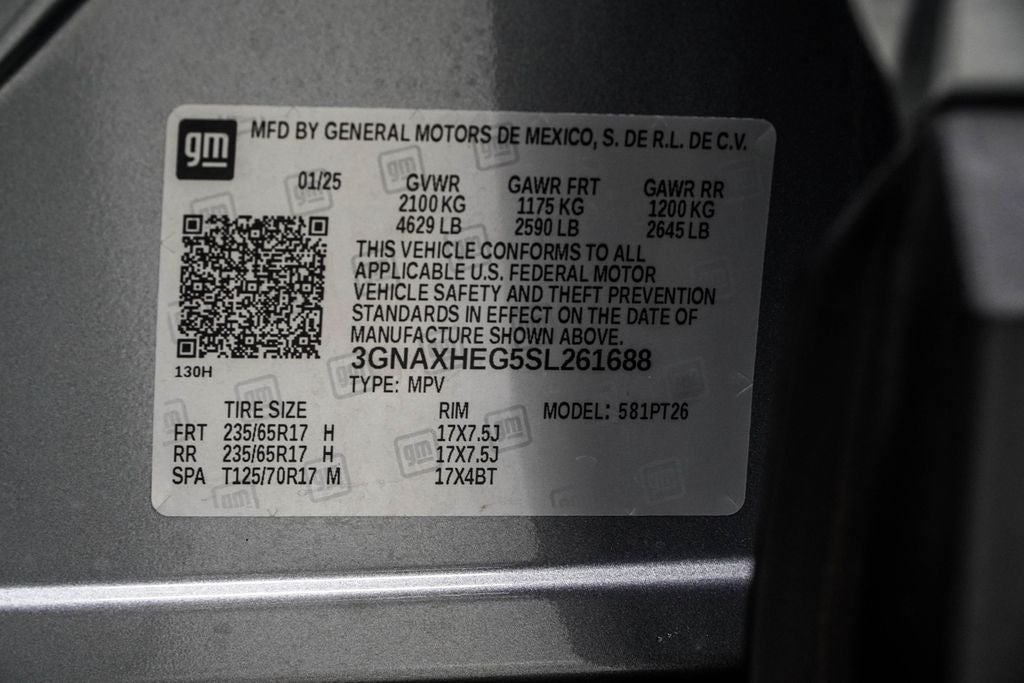 2025 Chevrolet Equinox LT