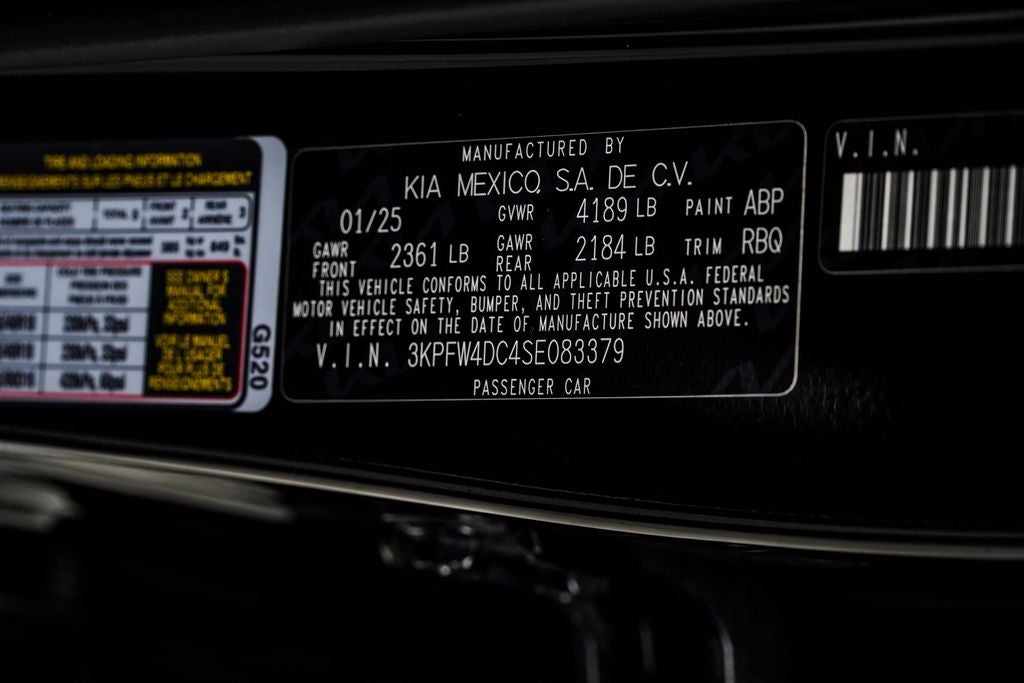 2025 Kia K4 GT-Line Turbo