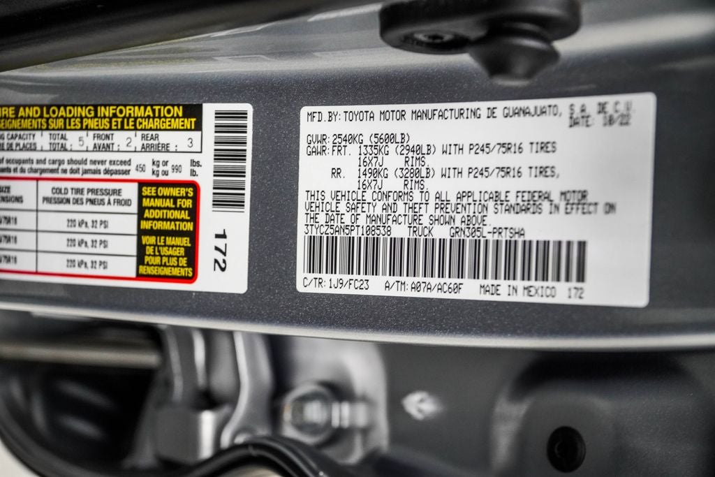 2023 Toyota Tacoma SR5 V6