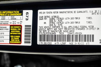 2025 Toyota Tacoma Hybrid TRD Pro