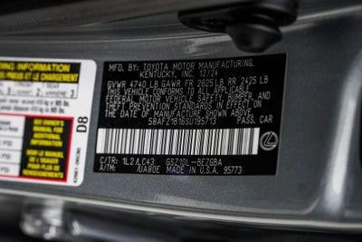 2025 Lexus ES 350 Ultra Luxury