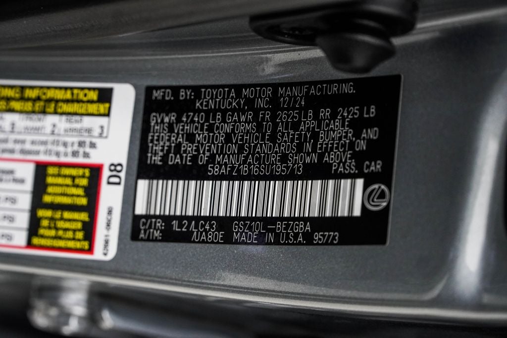 2025 Lexus ES 350 Ultra Luxury