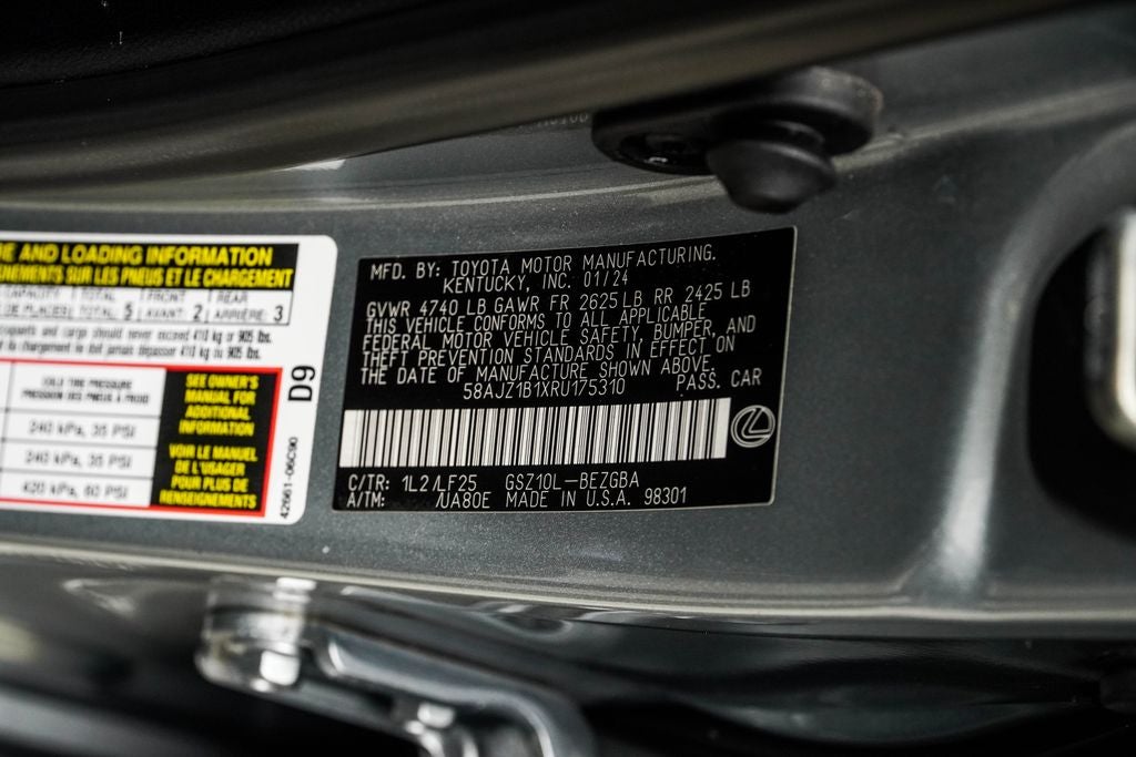 2024 Lexus ES 350 F Sport