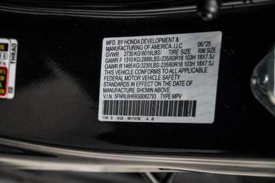 2025 Honda Odyssey EX-L