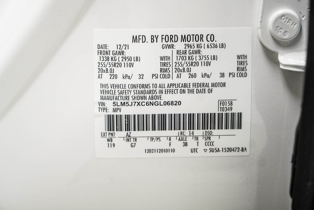 2022 Lincoln Aviator Reserve