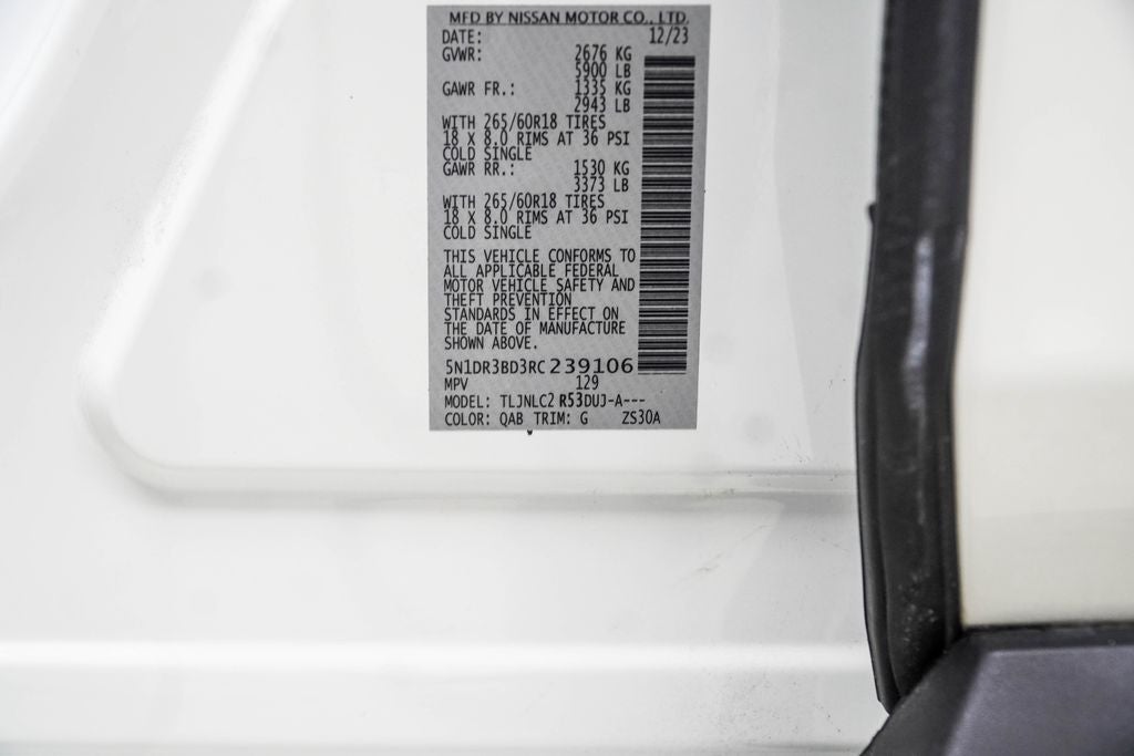 2024 Nissan Pathfinder Rock Creek