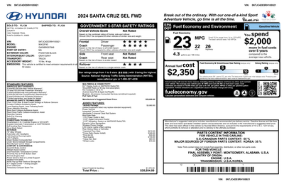2024 Hyundai Santa Cruz SEL