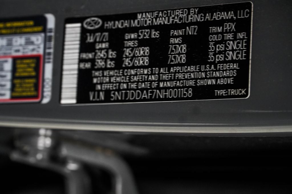 2022 Hyundai Santa Cruz SEL Premium