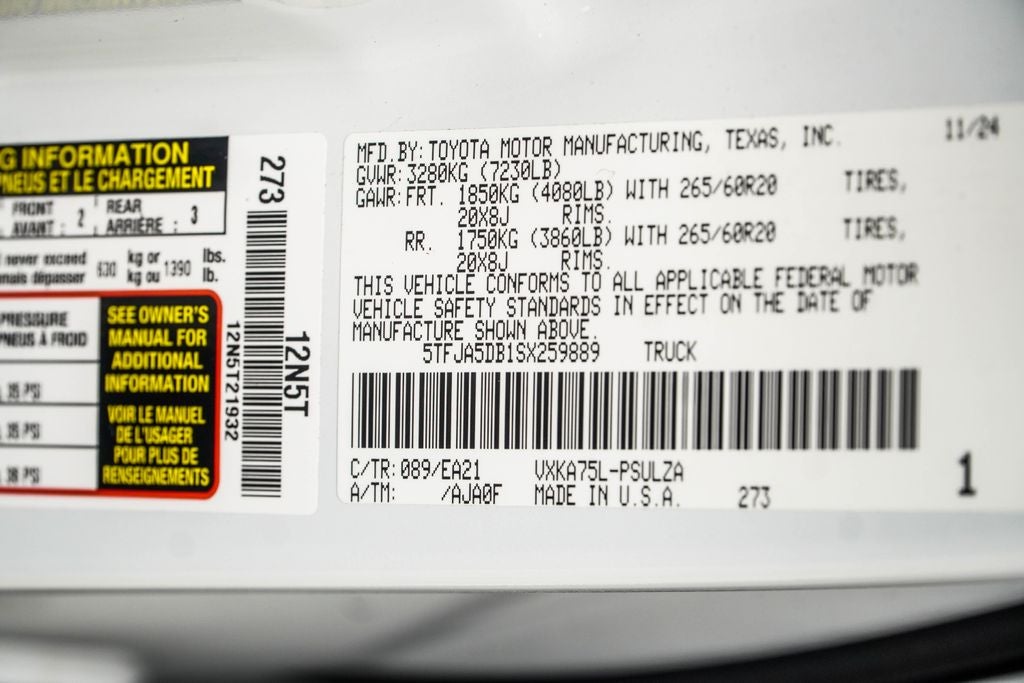 2025 Toyota Tundra Limited