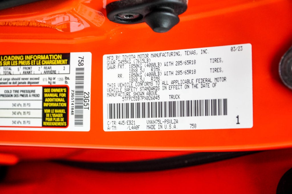2023 Toyota Tundra Hybrid TRD Pro