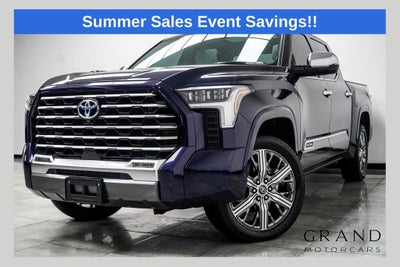 2022 Toyota Tundra Hybrid Capstone