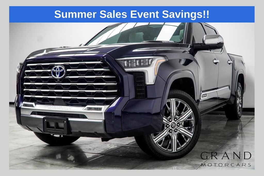 2022 Toyota Tundra Hybrid Capstone