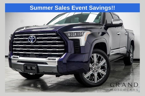 2022 Toyota Tundra Hybrid Capstone