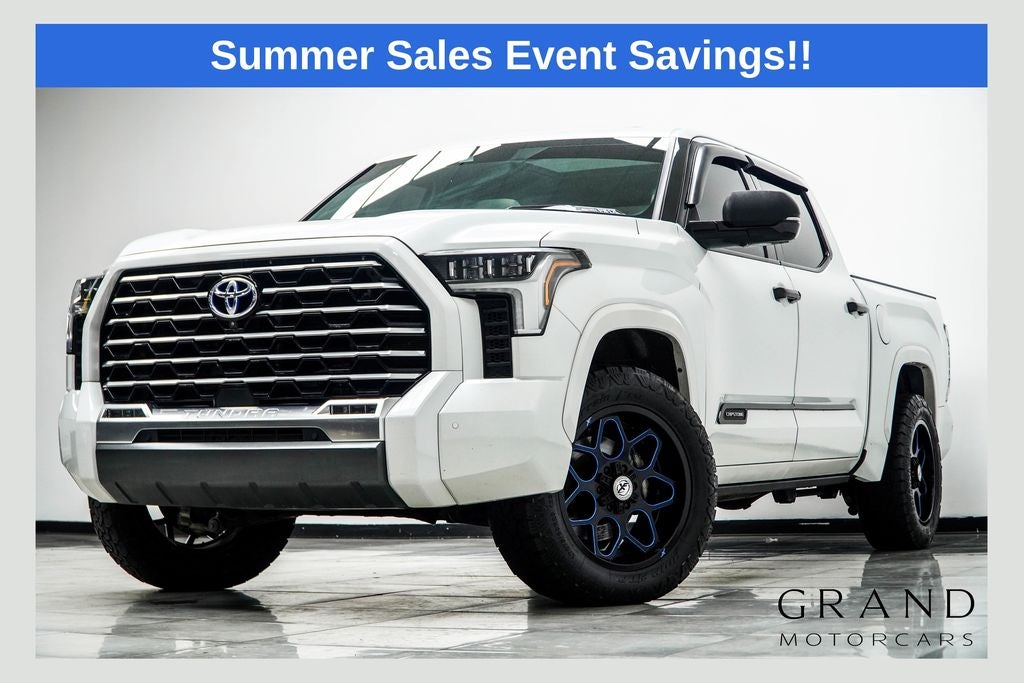 2023 Toyota Tundra Hybrid Capstone