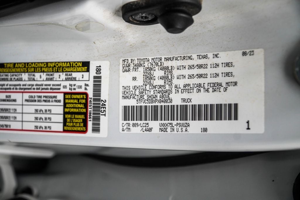 2023 Toyota Tundra Hybrid Capstone