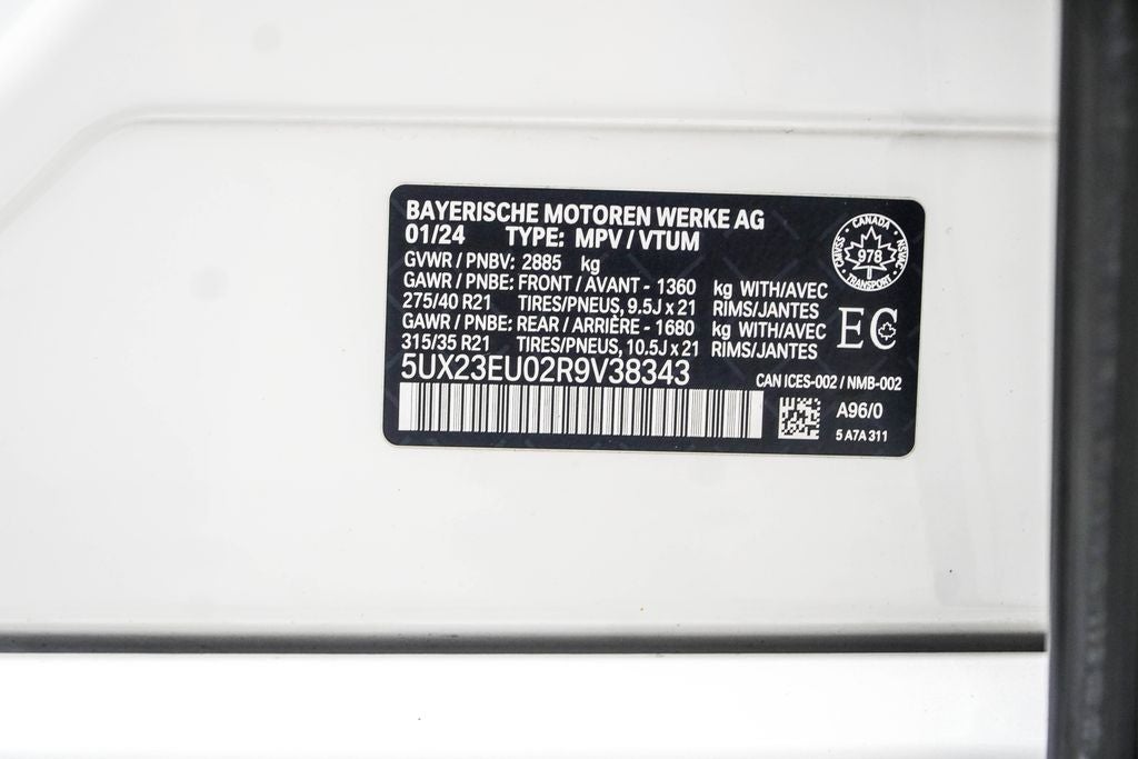 2024 BMW X5 xDrive40i