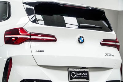 2025 BMW X3 30 xDrive