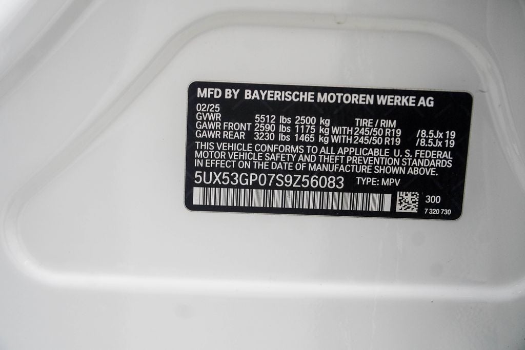 2025 BMW X3 30 xDrive