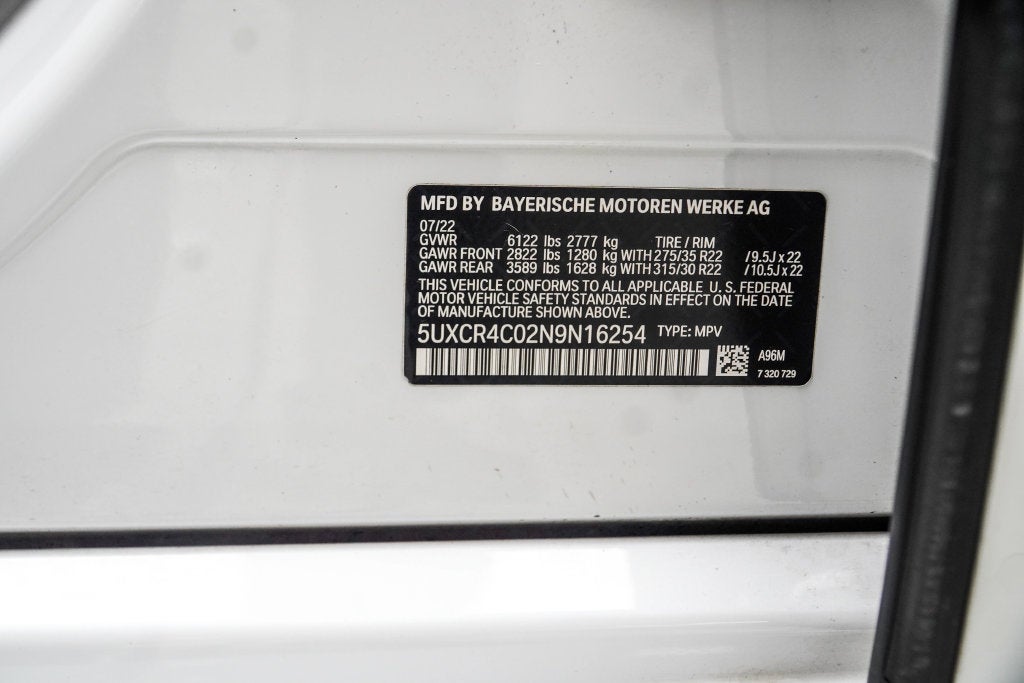 2022 BMW X5 sDrive40i