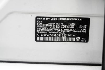 2019 BMW X7 xDrive40i