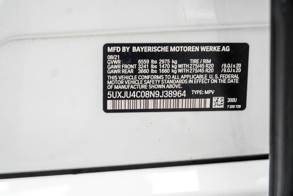 2022 BMW X5 M50i