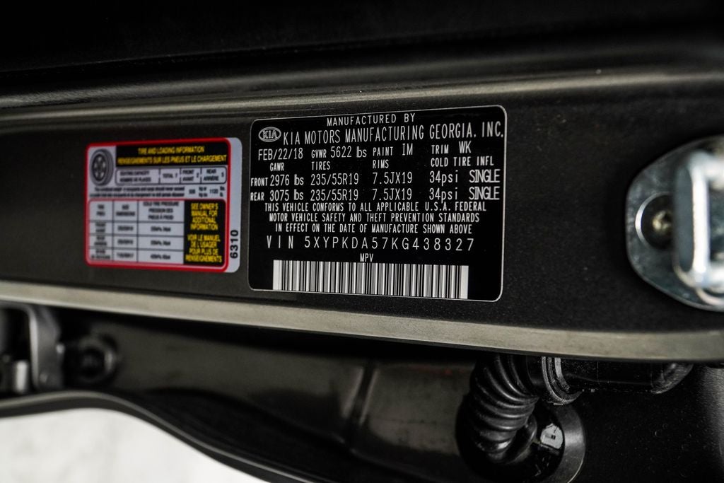 2019 Kia Sorento SX Limited
