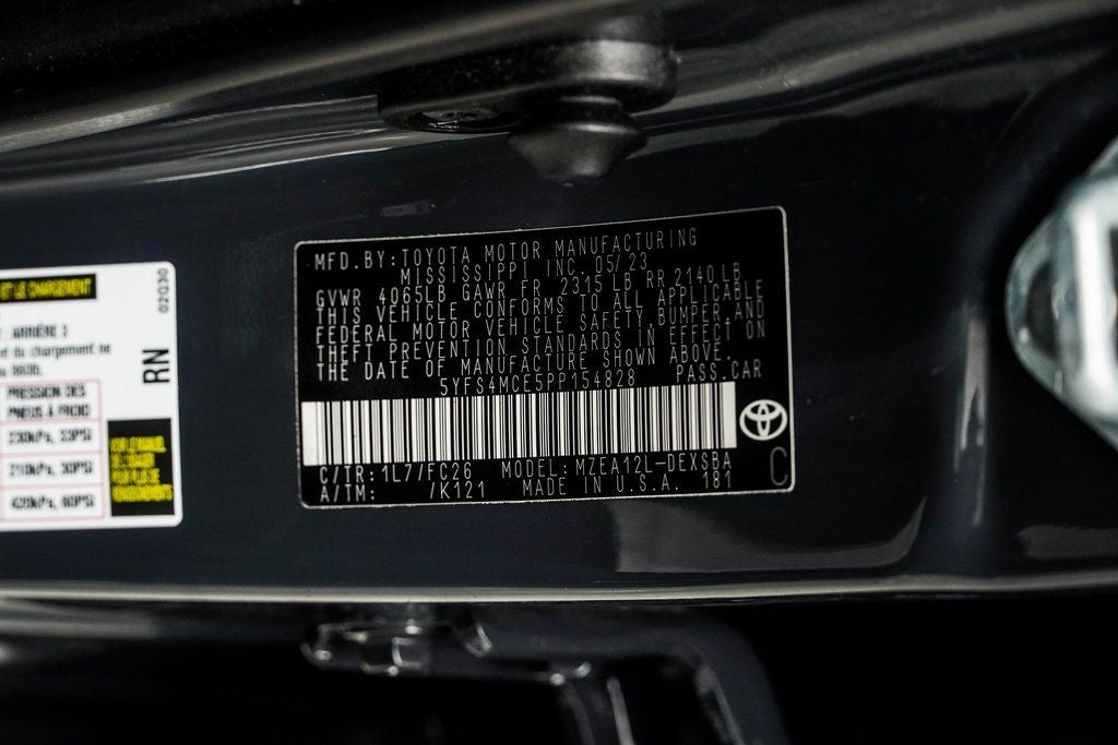 2023 Toyota Corolla SE