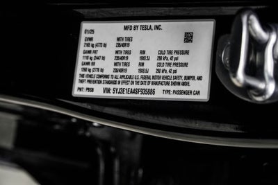 2025 Tesla Model 3 Long Range
