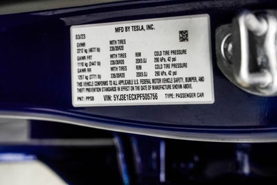 2023 Tesla Model 3 Performance