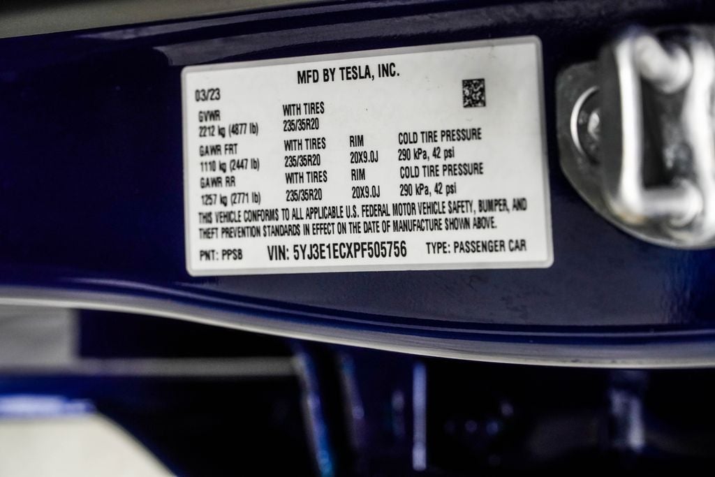 2023 Tesla Model 3 Performance