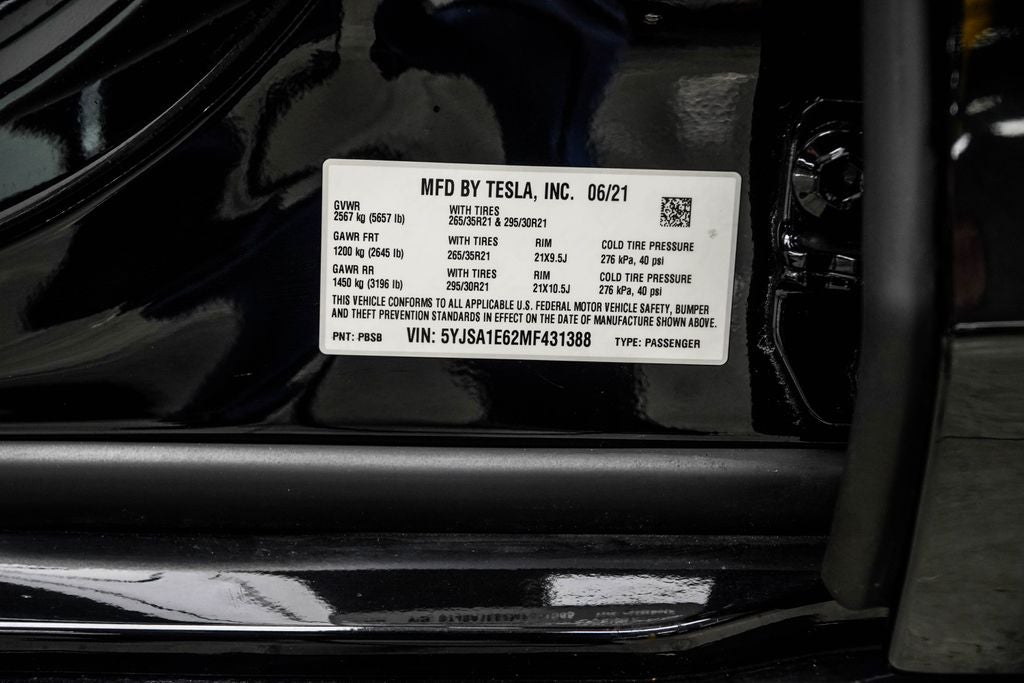 2021 Tesla Model S Plaid