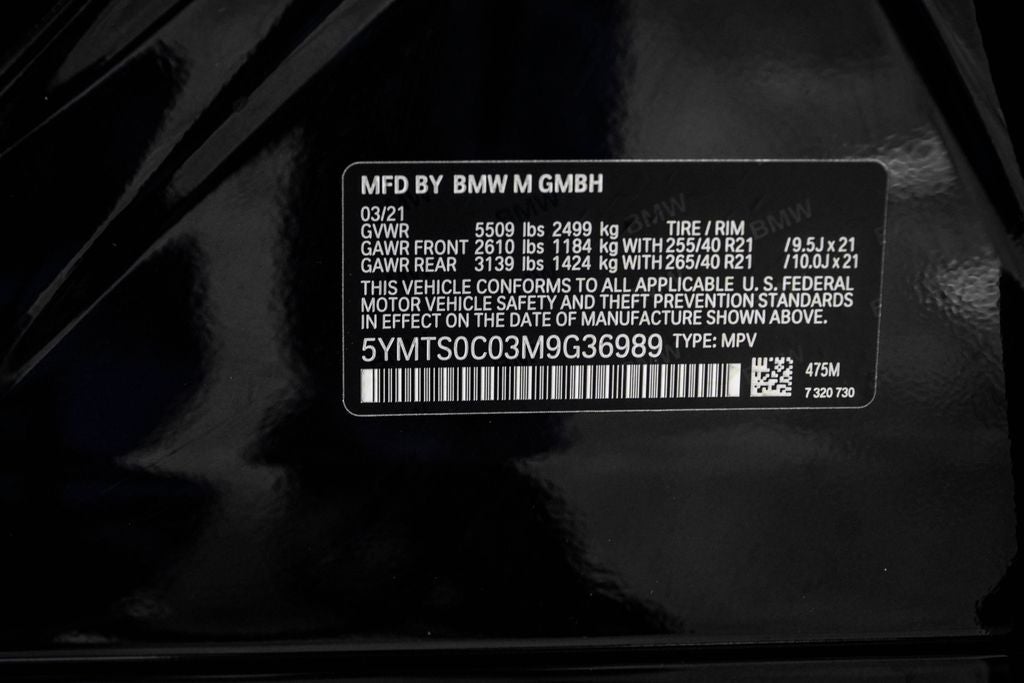 2021 BMW X3 M