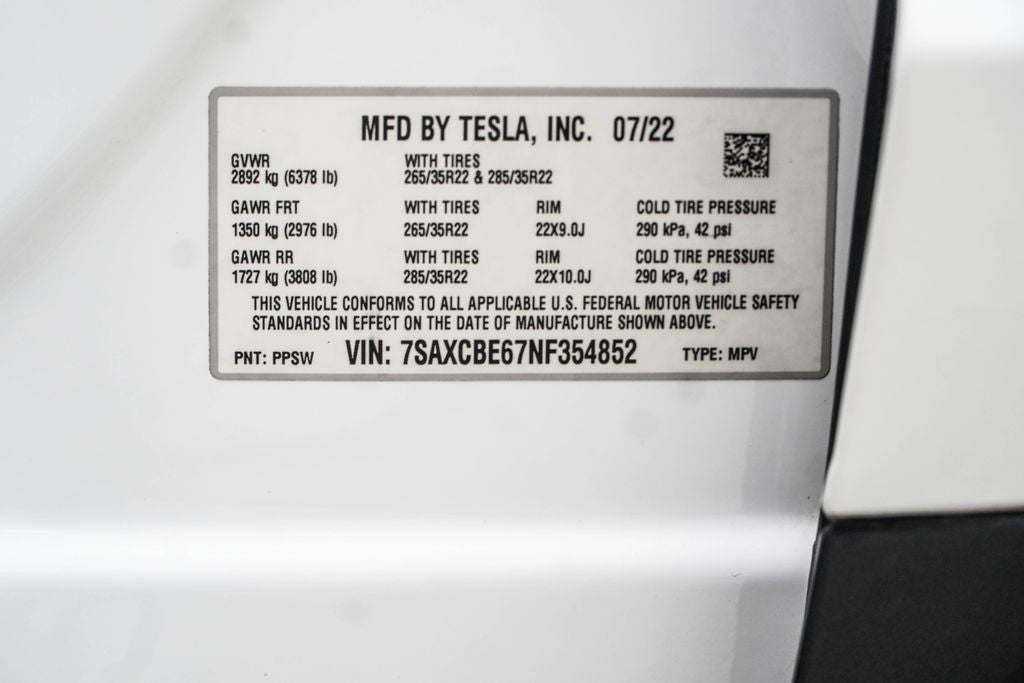 2022 Tesla Model X Plaid