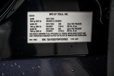 2024 Tesla Model Y Performance