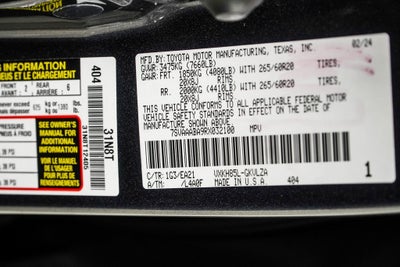 2024 Toyota Sequoia Limited