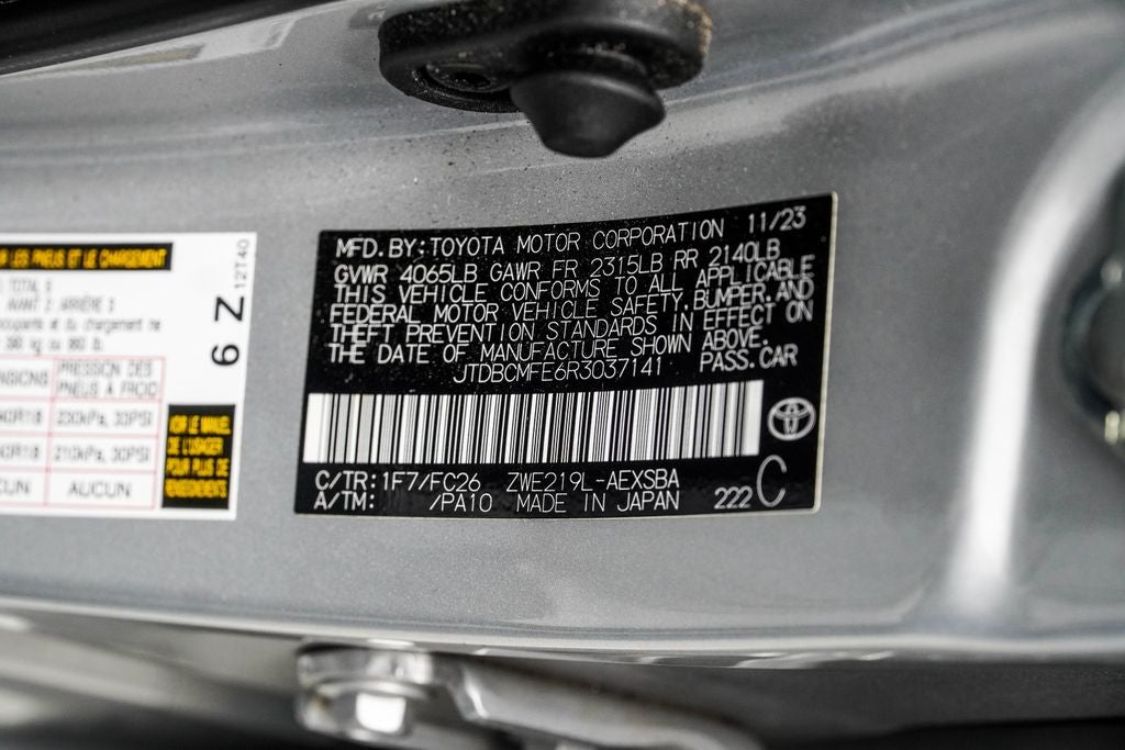 2024 Toyota Corolla Hybrid LE