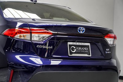 2025 Toyota Corolla Hybrid LE