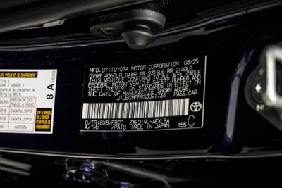 2025 Toyota Corolla Hybrid LE