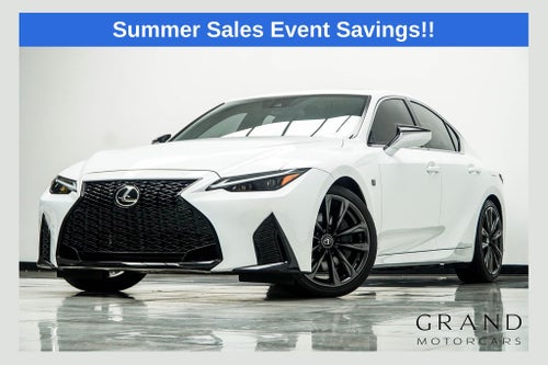 2024 Lexus IS 350 F SPORT Design