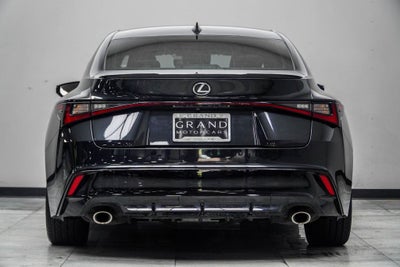 2022 Lexus IS 350 F SPORT